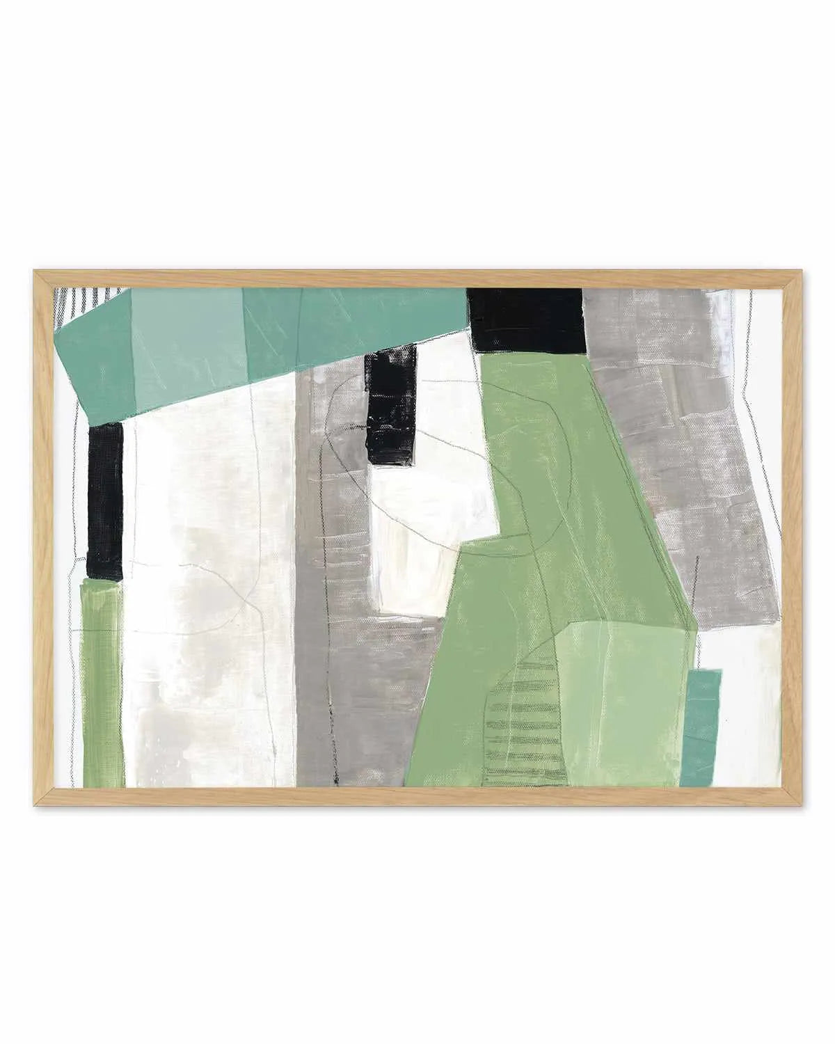 Evergreen Essence Art Print from Olive et Oriel where you can shop wallpaper and artworks online