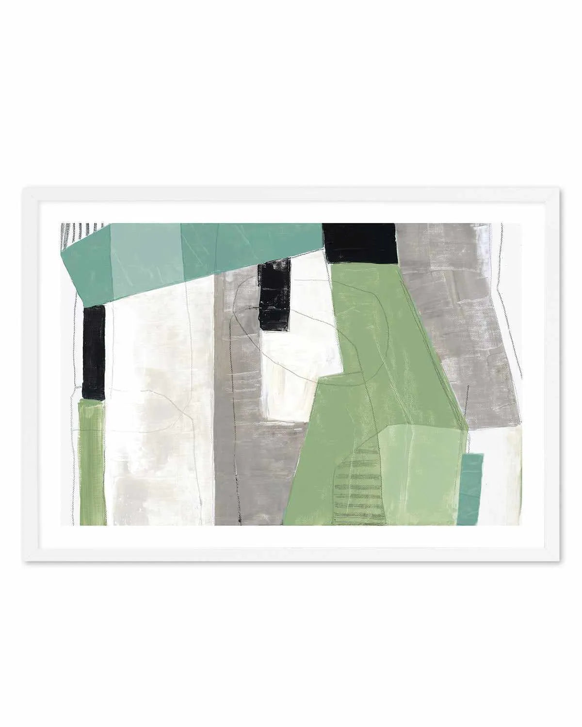 Evergreen Essence Art Print from Olive et Oriel where you can shop wallpaper and artworks online