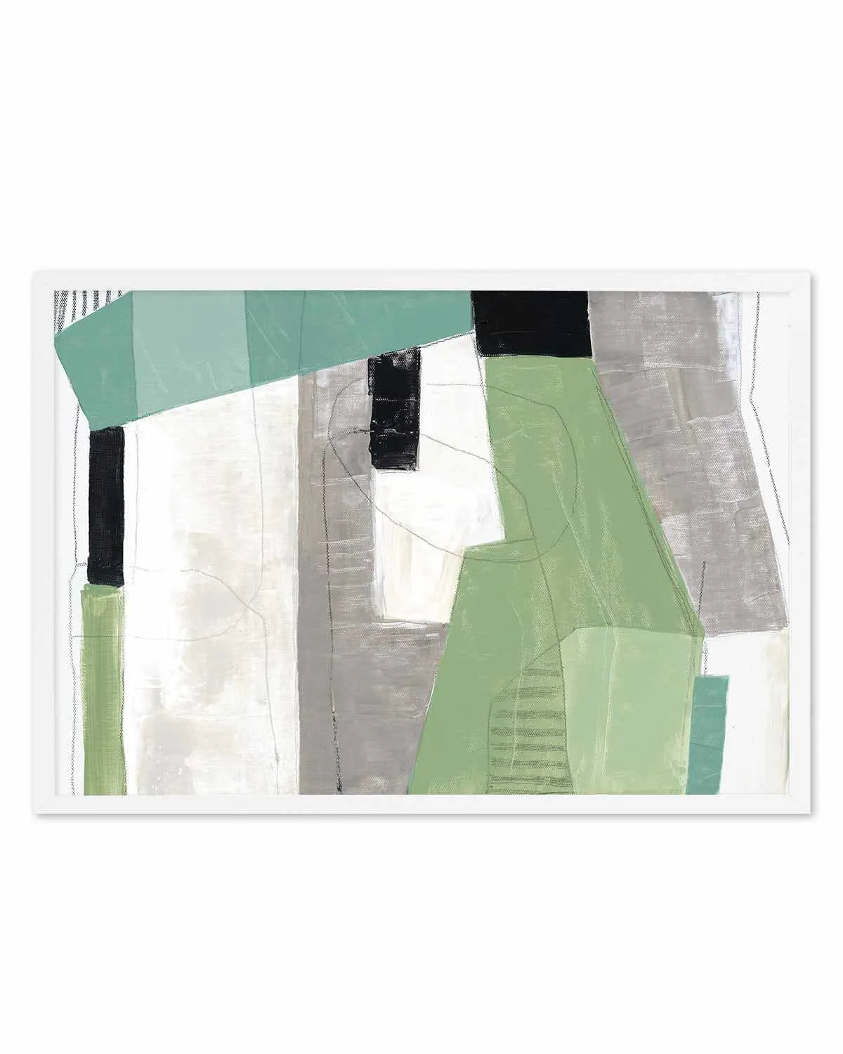 Evergreen Essence Art Print from Olive et Oriel where you can shop wallpaper and artworks online