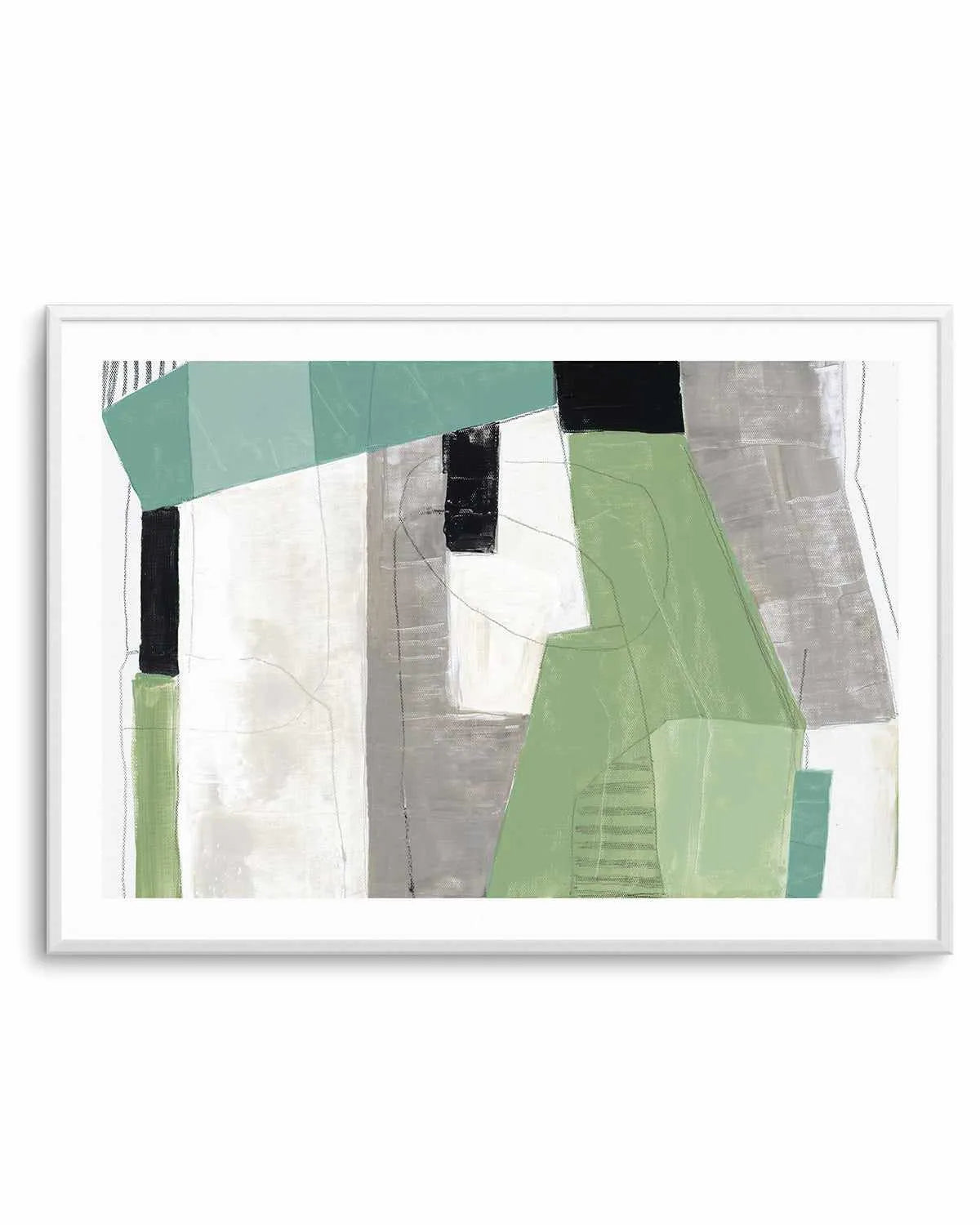 Evergreen Essence Art Print from Olive et Oriel where you can shop wallpaper and artworks online