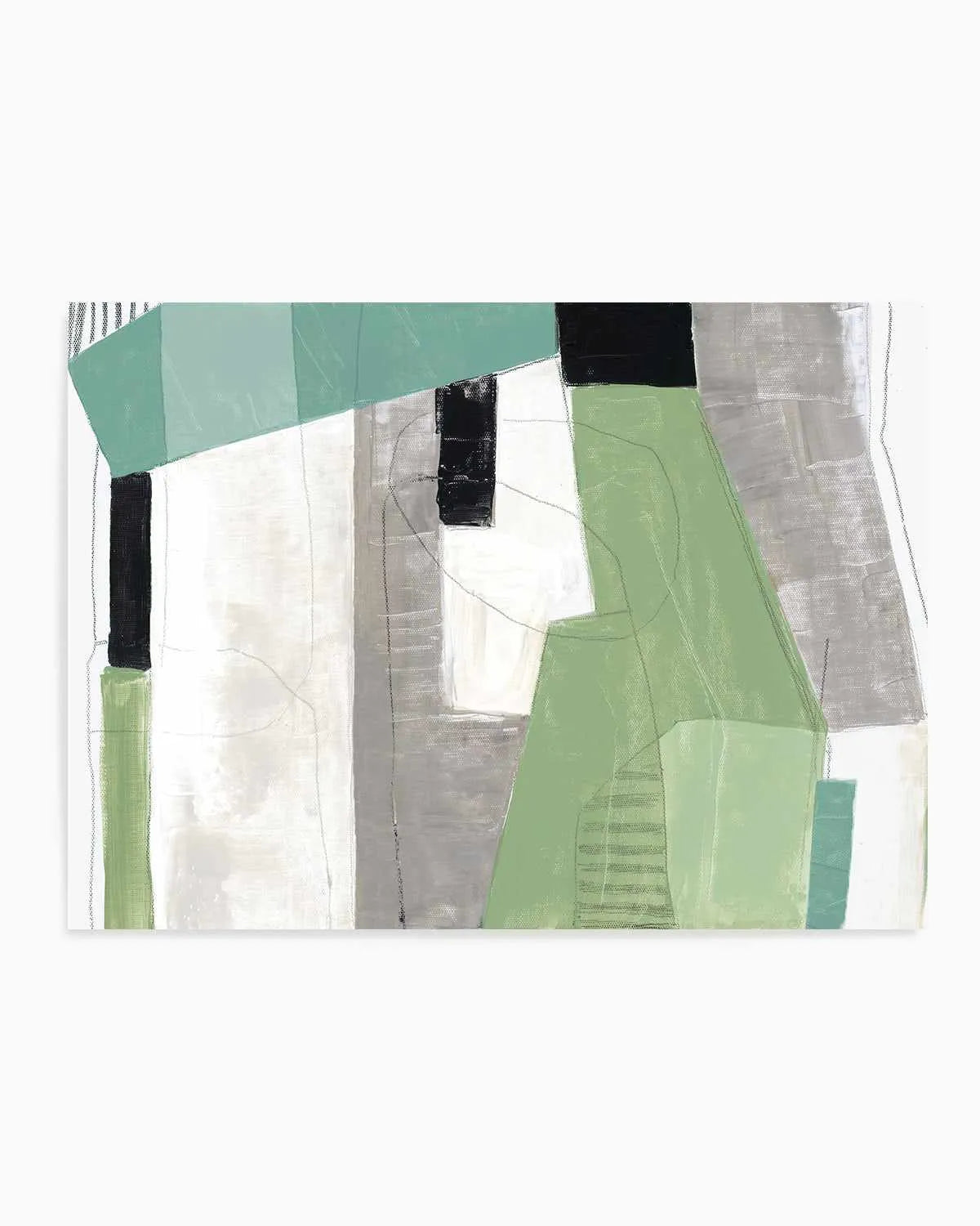 Evergreen Essence Art Print from Olive et Oriel where you can shop wallpaper and artworks online