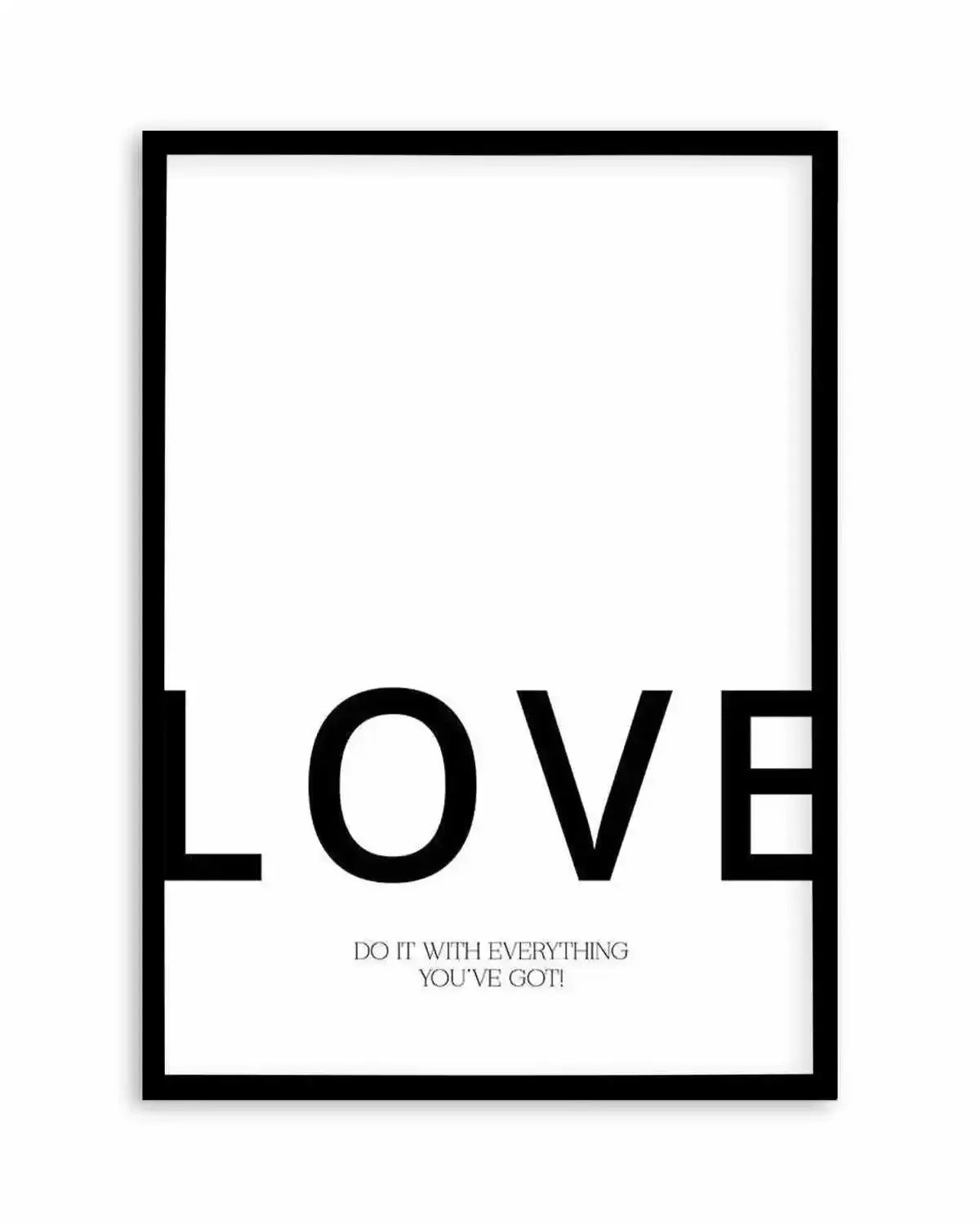 Everything You've Got! Art Print from Olive et Oriel where you can shop wallpaper and artworks online