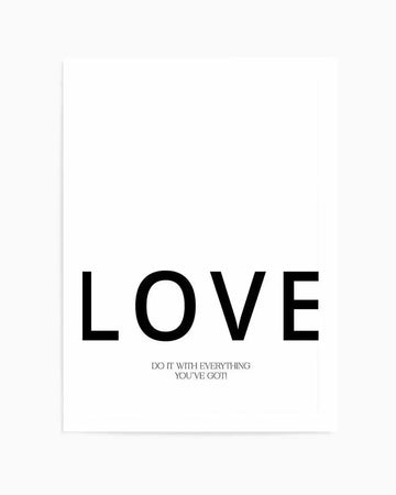 Everything You've Got! Art Print from Olive et Oriel where you can shop wallpaper and artworks online