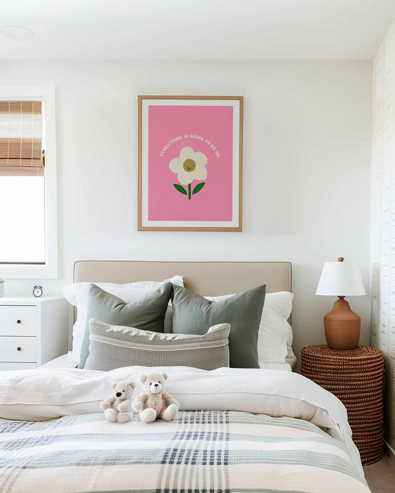 Everything is Going To Be Okay | Art Print from Olive et Oriel where you can shop wallpaper and artworks online