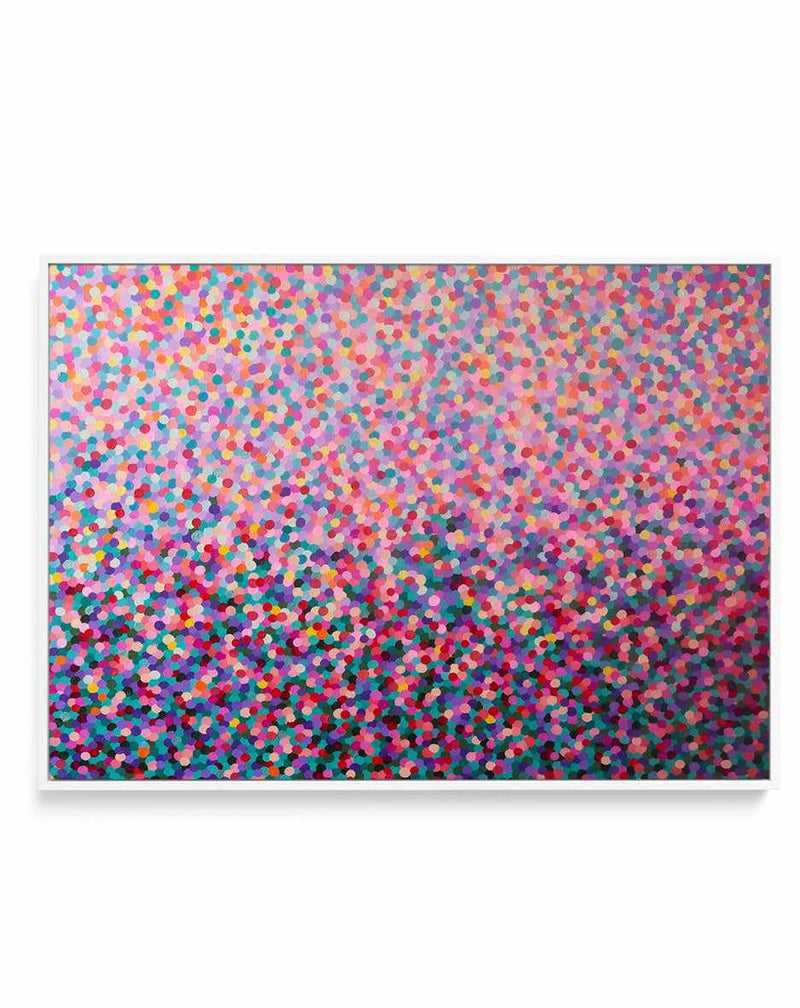 Everywhere We Go by Katherine Spiller | Framed Canvas Art Print from Olive et Oriel where you can shop wallpaper and artworks online