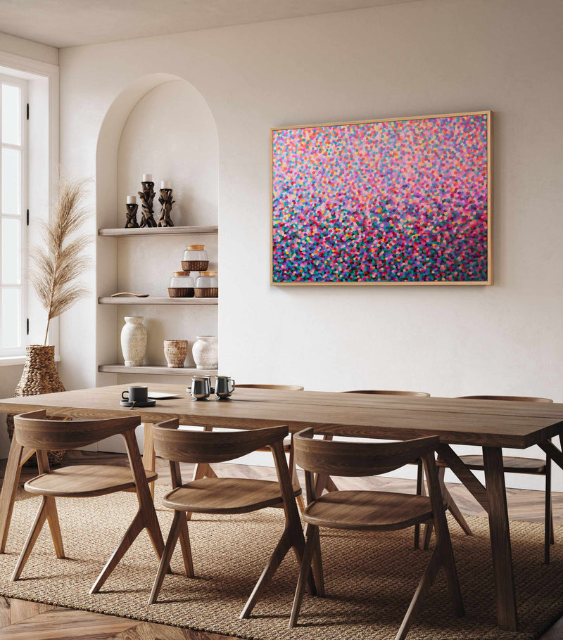 Everywhere We Go by Katherine Spiller | Framed Canvas Art Print from Olive et Oriel where you can shop wallpaper and artworks online