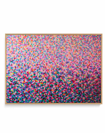 Everywhere We Go by Katherine Spiller | Framed Canvas Art Print from Olive et Oriel where you can shop wallpaper and artworks online