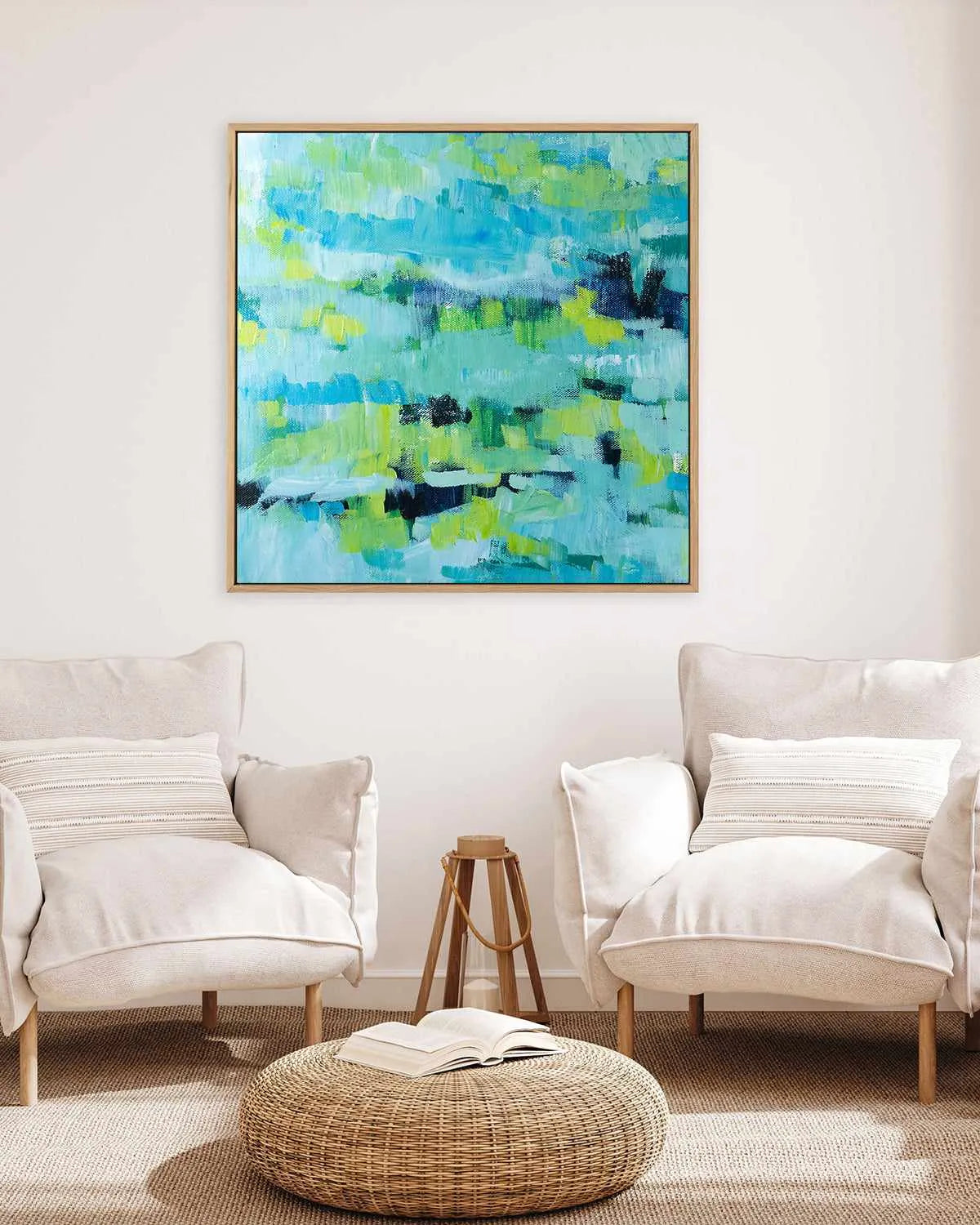 Except When Soft Rains I by Tamara Gonda | Framed Canvas Art Print from Olive et Oriel where you can shop wallpaper and artworks online