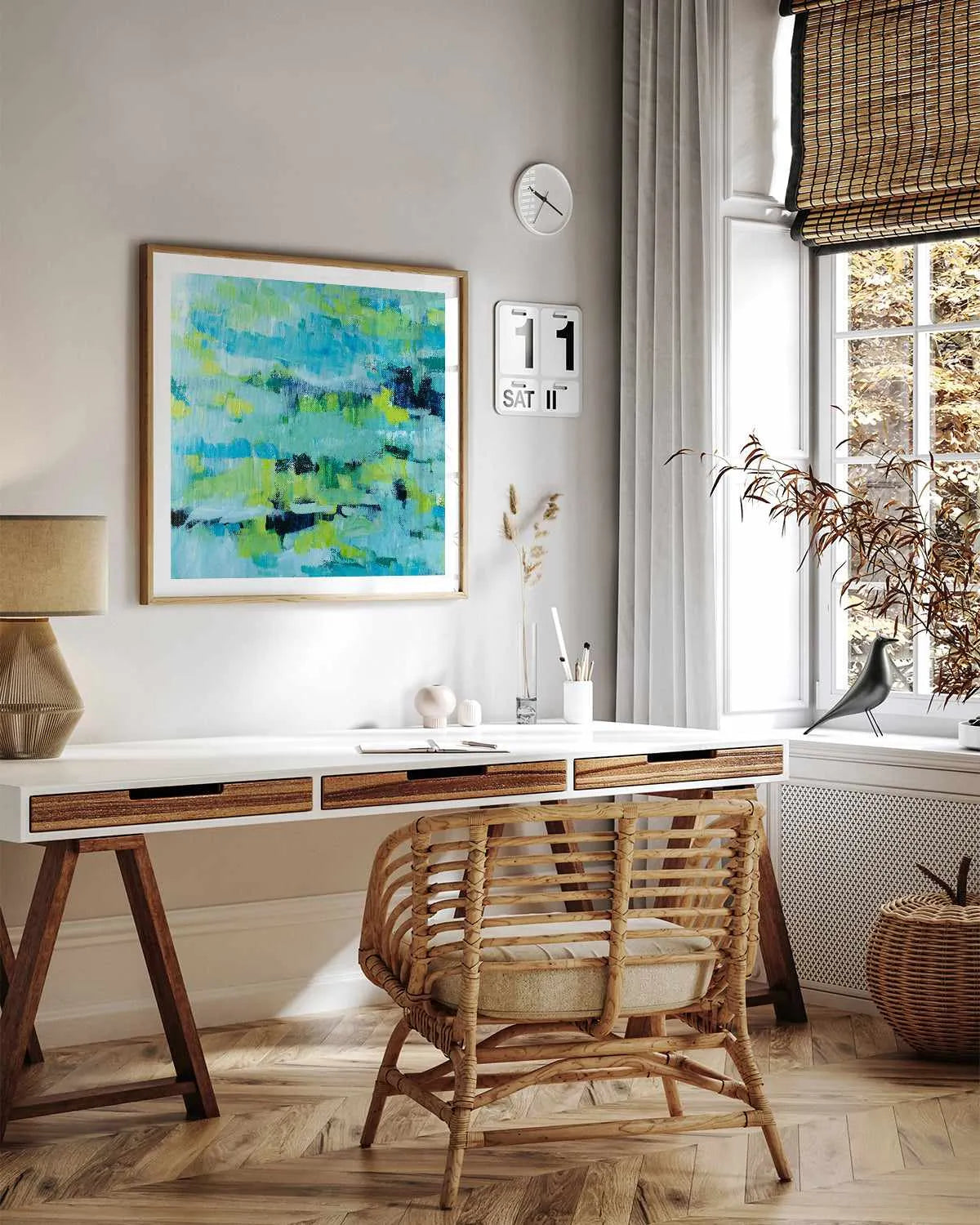 Except When Soft Rains I by Tamara Gonda Art Print from Olive et Oriel where you can shop wallpaper and artworks online