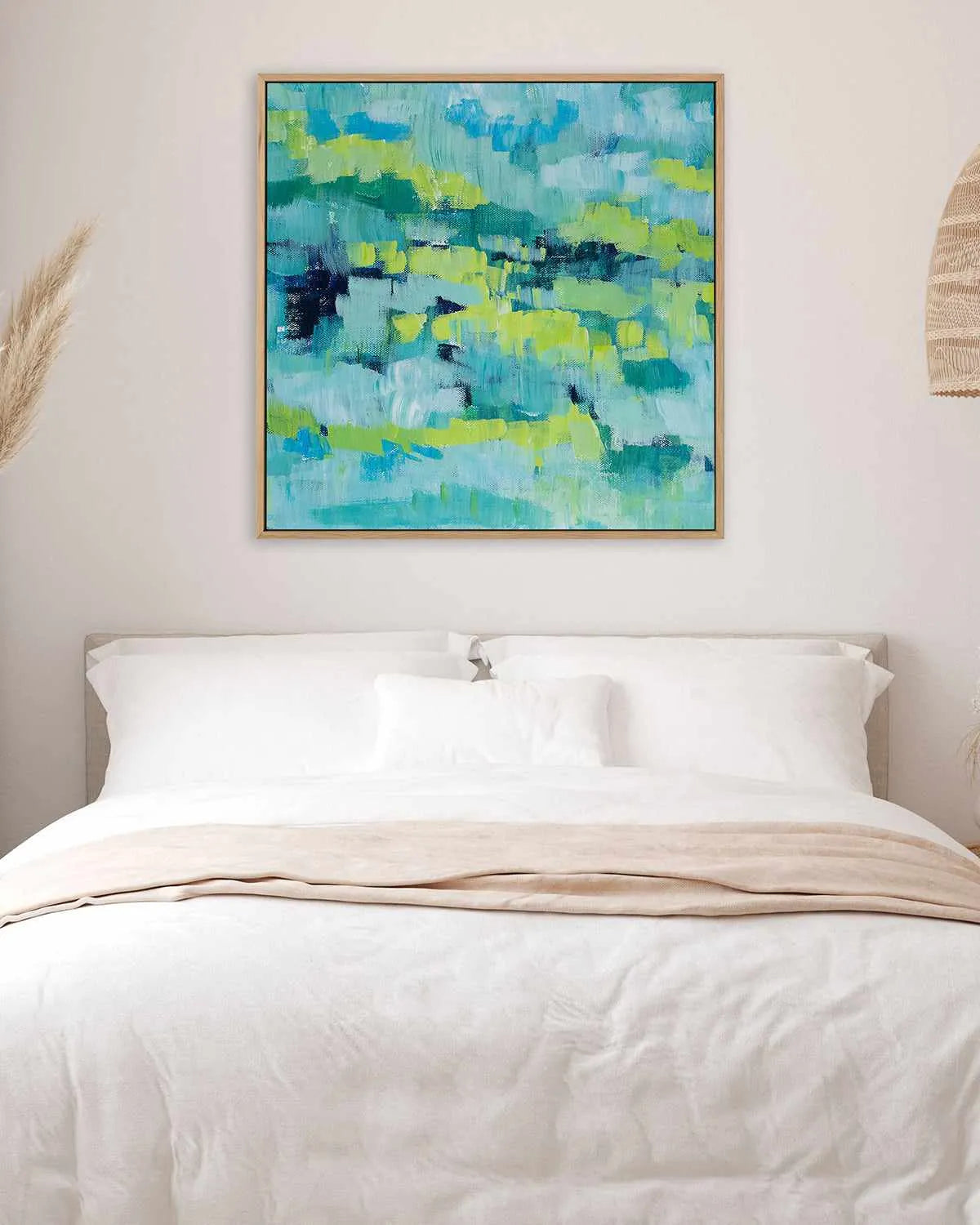 Except When Soft Rains II by Tamara Gonda | Framed Canvas Art Print from Olive et Oriel where you can shop wallpaper and artworks online