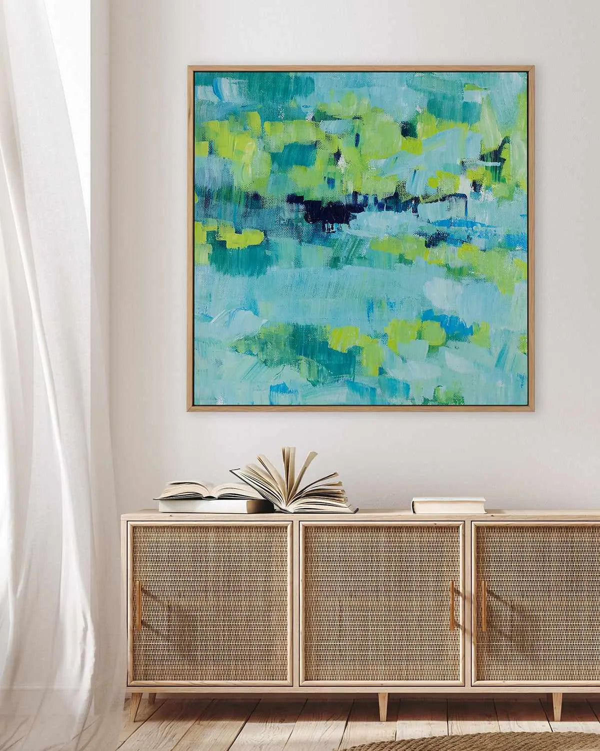 Except When Soft Rains III by Tamara Gonda | Framed Canvas Art Print from Olive et Oriel where you can shop wallpaper and artworks online