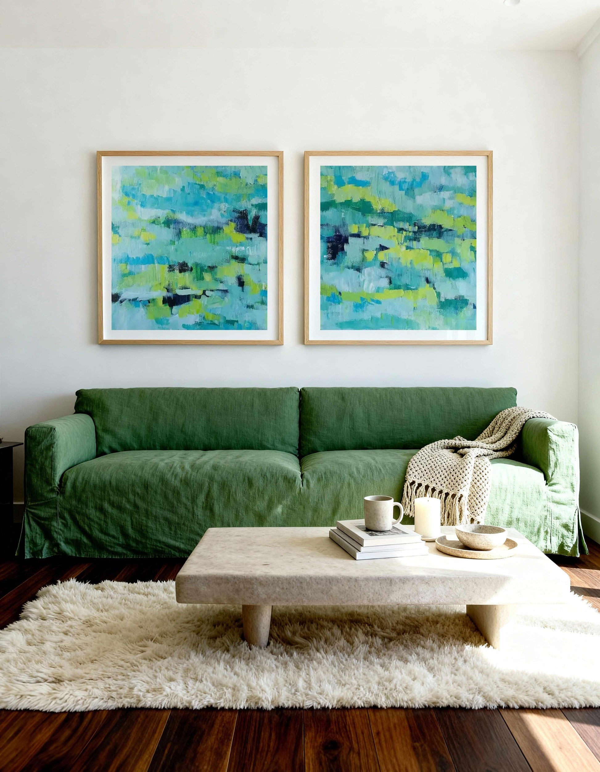 Except When Soft Rains I & II by Tamara Gonda Art Print Set of 2 | Matching Wall Art from Olive et Oriel where you can shop wallpaper and artworks online