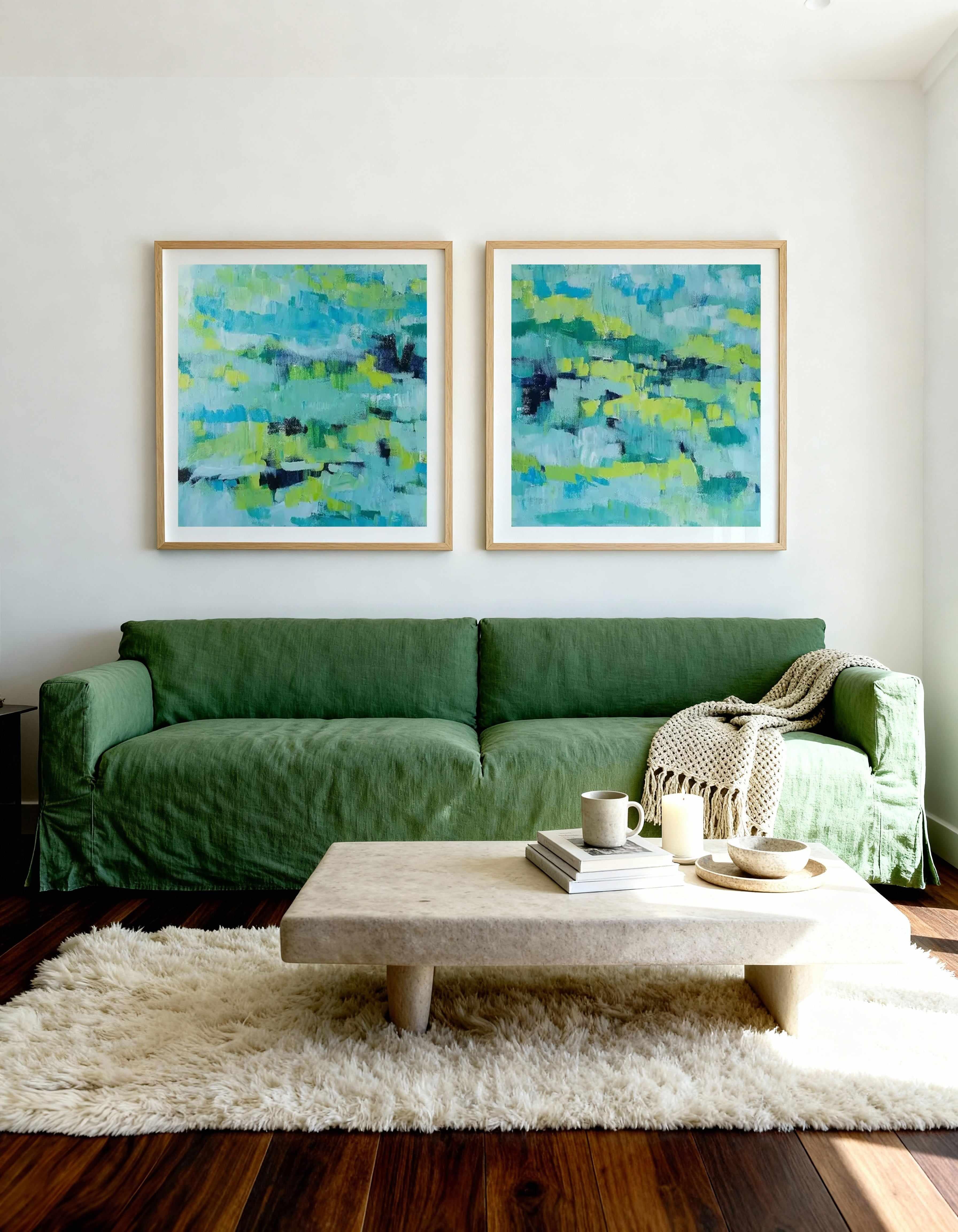 Except When Soft Rains I & II by Tamara Gonda Art Print Set of 2 | Matching Wall Art from Olive et Oriel where you can shop wallpaper and artworks online