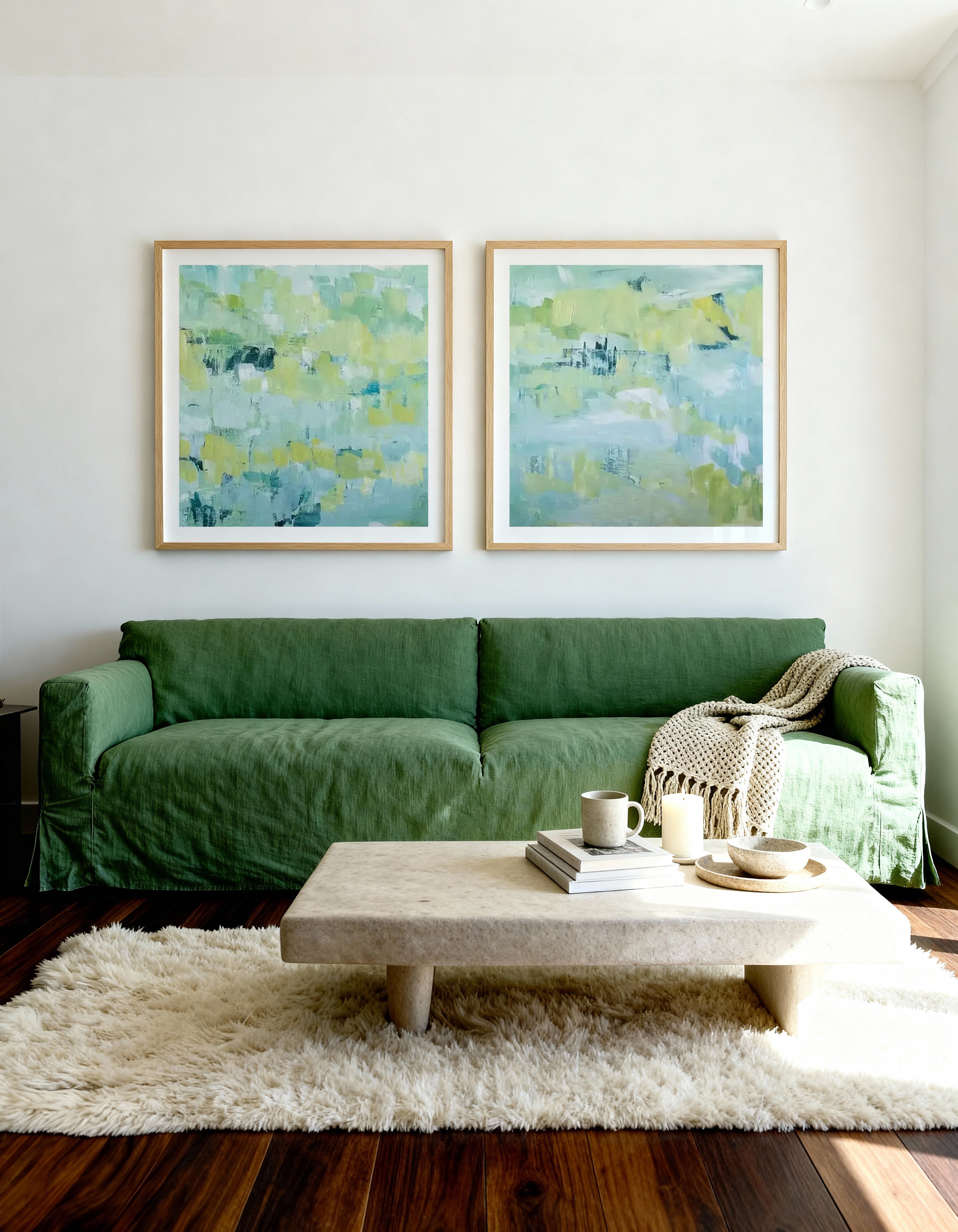 Except in Spring II & III by Tamara Gonda Art Print Set of 2 | Matching Wall Art