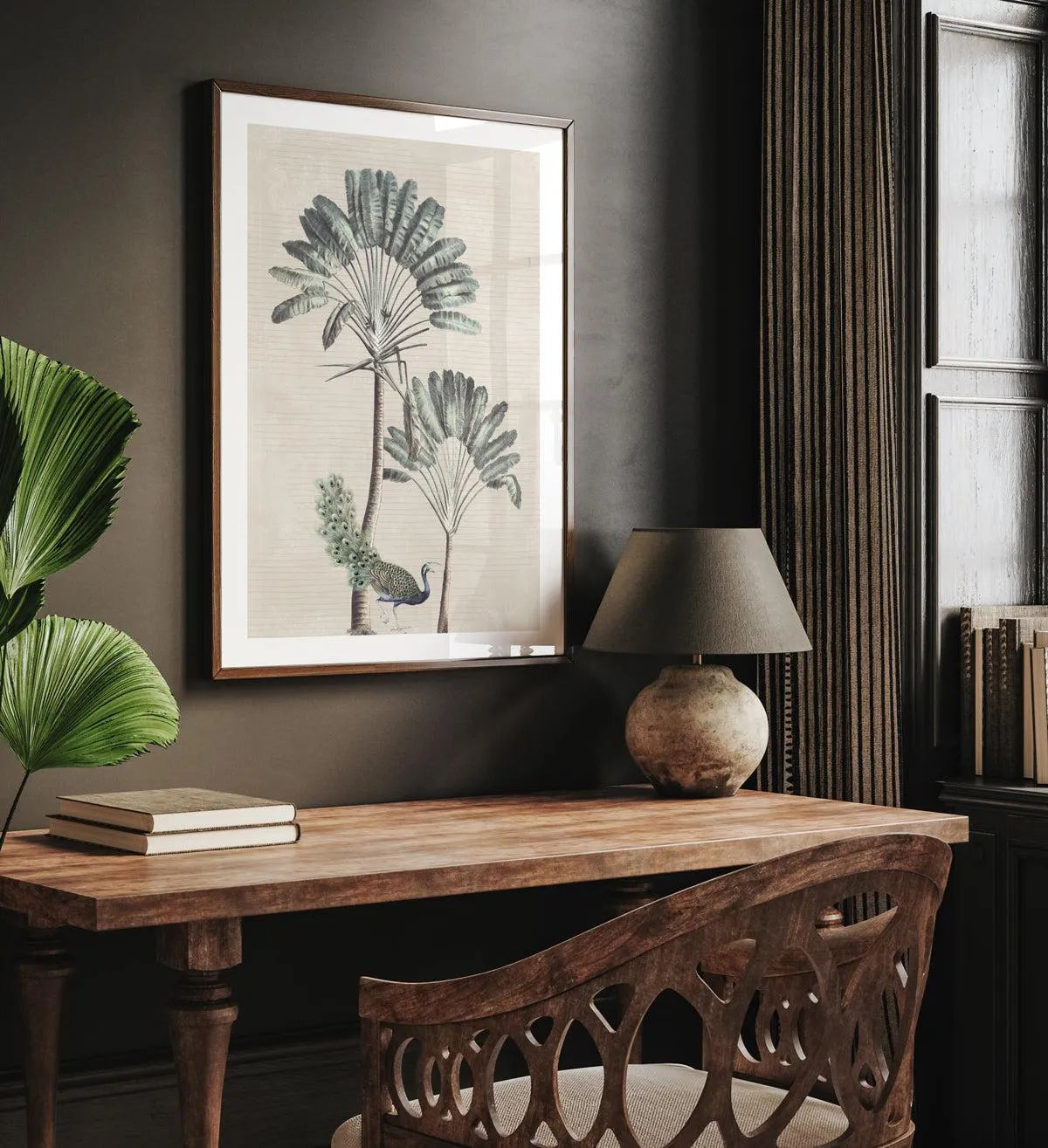 Exotic Palm II Art Print-PRINT-Olive et Oriel-Olive et Oriel-Buy-Australian-Art-Prints-Online-with-Olive-et-Oriel-Your-Artwork-Specialists-Austrailia-Decorate-With-Coastal-Photo-Wall-Art-Prints-From-Our-Beach-House-Artwork-Collection-Fine-Poster-and-Framed-Artwork