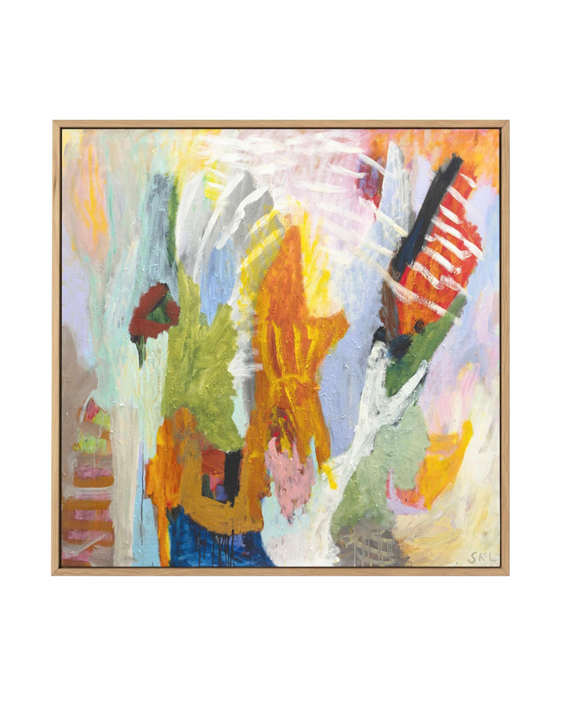 Expansion by Svend Kindt-Larsen | Framed Canvas Art Print from Olive et Oriel where you can shop wallpaper and artworks online