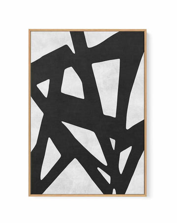 Expressionist Lines 3 | Framed Canvas Art Print from Olive et Oriel where you can shop wallpaper and artworks online