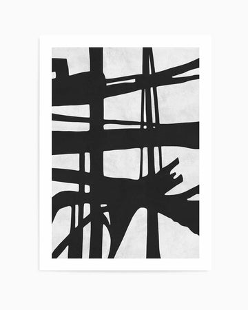 Expressionist Lines 4 | Art Print from Olive et Oriel where you can shop wallpaper and artworks online