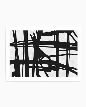 Expressionist lines F | Art Print from Olive et Oriel where you can shop wallpaper and artworks online