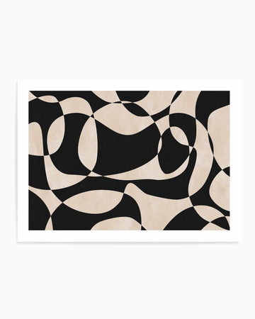 Expressive Modern Art 8 | Art Print from Olive et Oriel where you can shop wallpaper and artworks online
