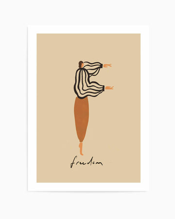 F by Arty Guava | Art Print from Olive et Oriel where you can shop wallpaper and artworks online