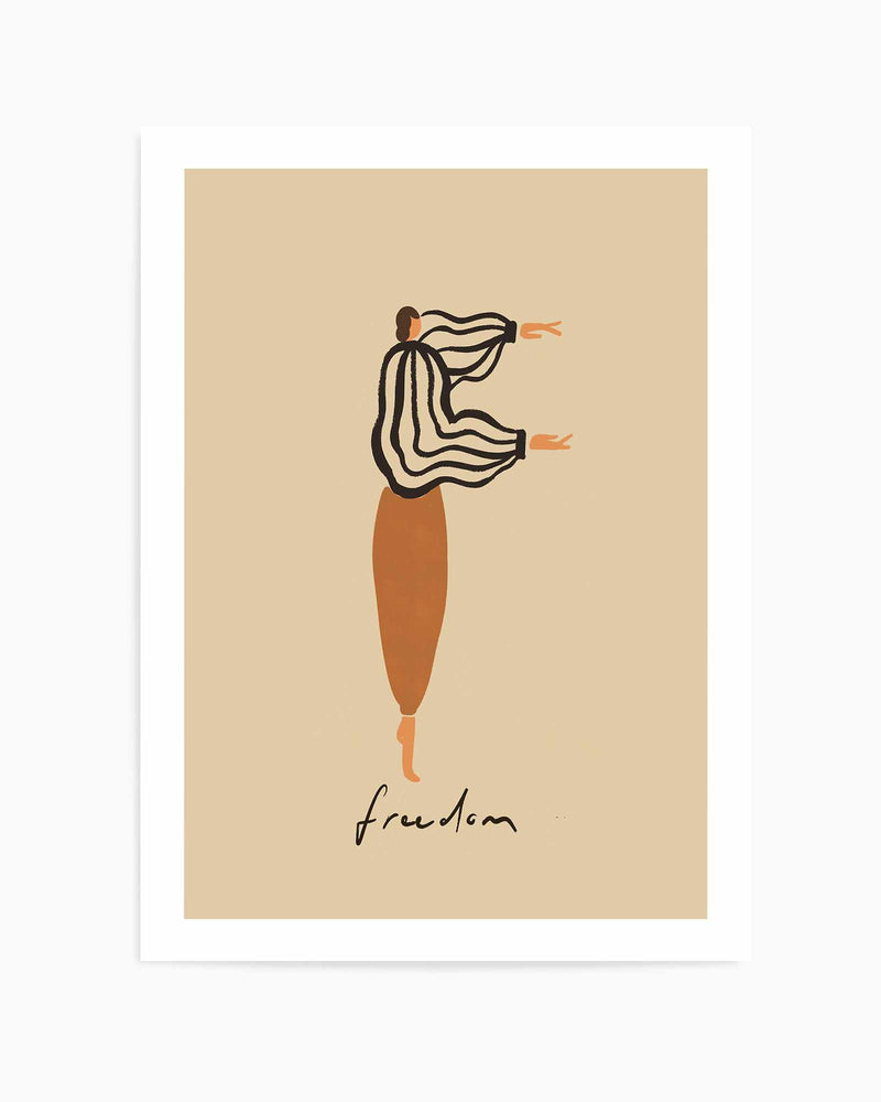 F by Arty Guava | Art Print