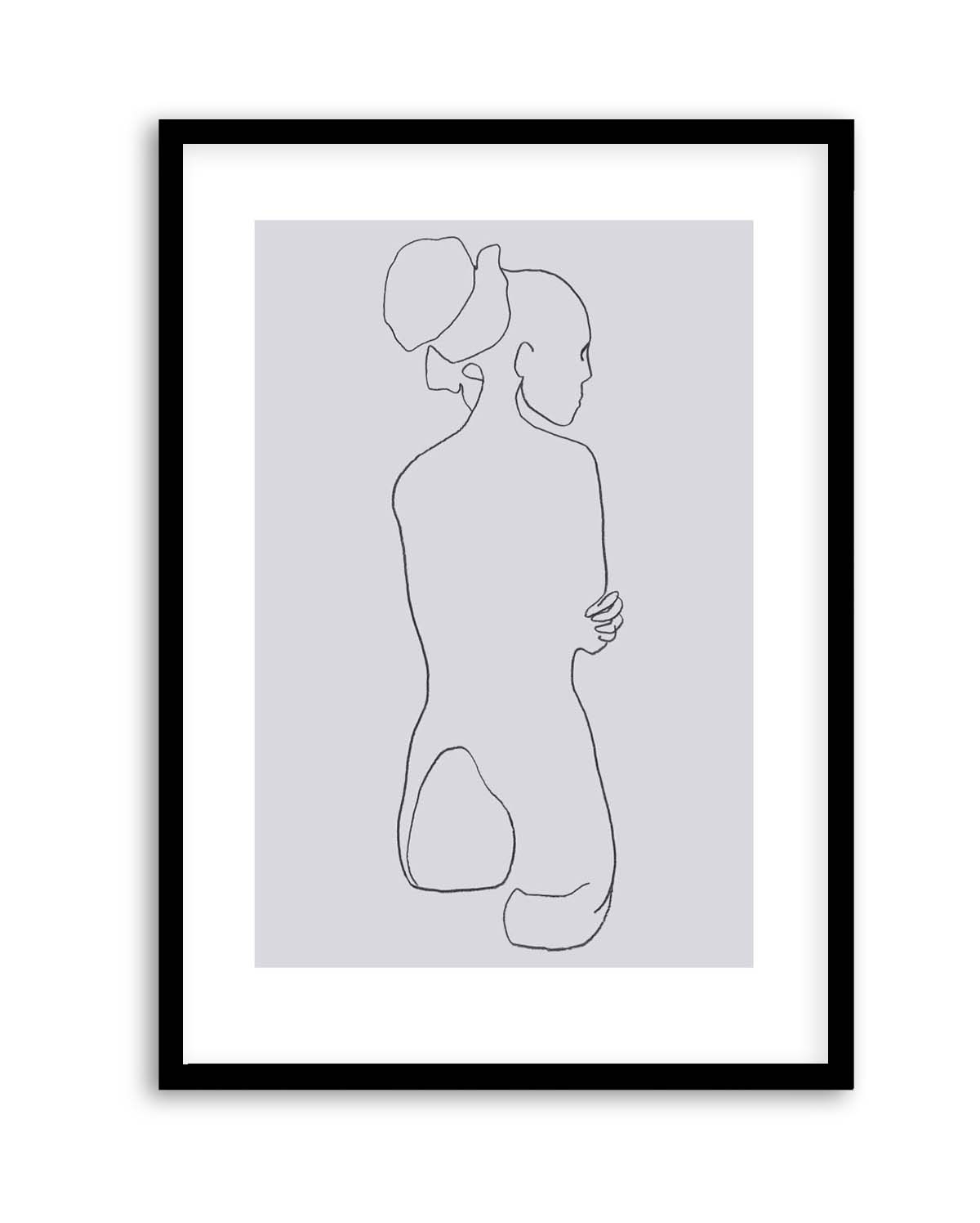 FEMALE LINES l By Jorgen Hansson | Art Print