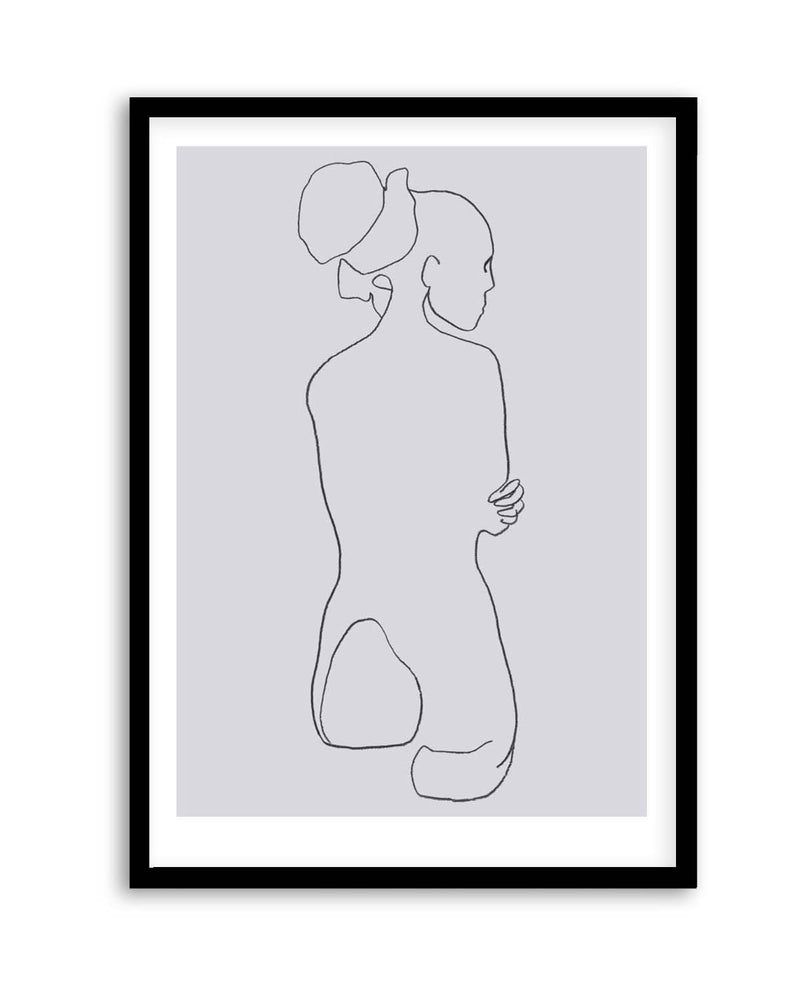 FEMALE LINES l By Jorgen Hansson | Art Print