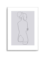 FEMALE LINES l By Jorgen Hansson | Art Print