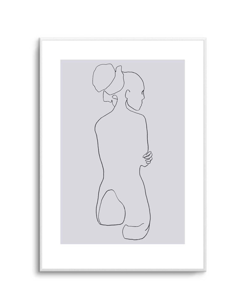 FEMALE LINES l By Jorgen Hansson | Art Print