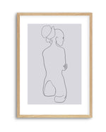 FEMALE LINES l By Jorgen Hansson | Art Print