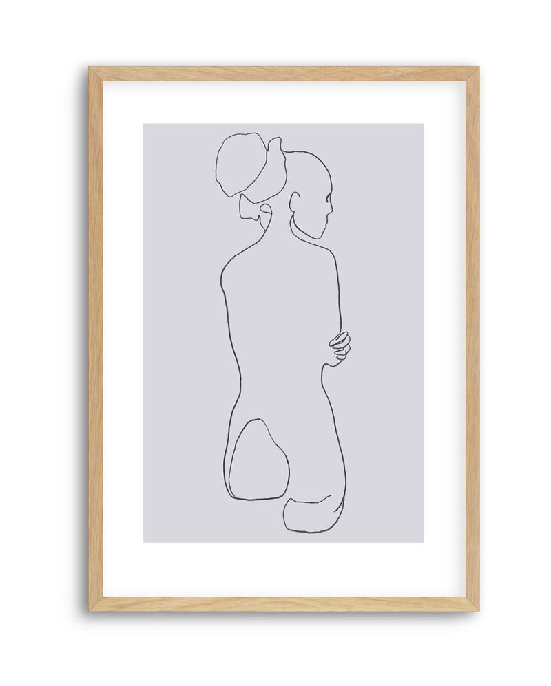 FEMALE LINES l By Jorgen Hansson | Art Print