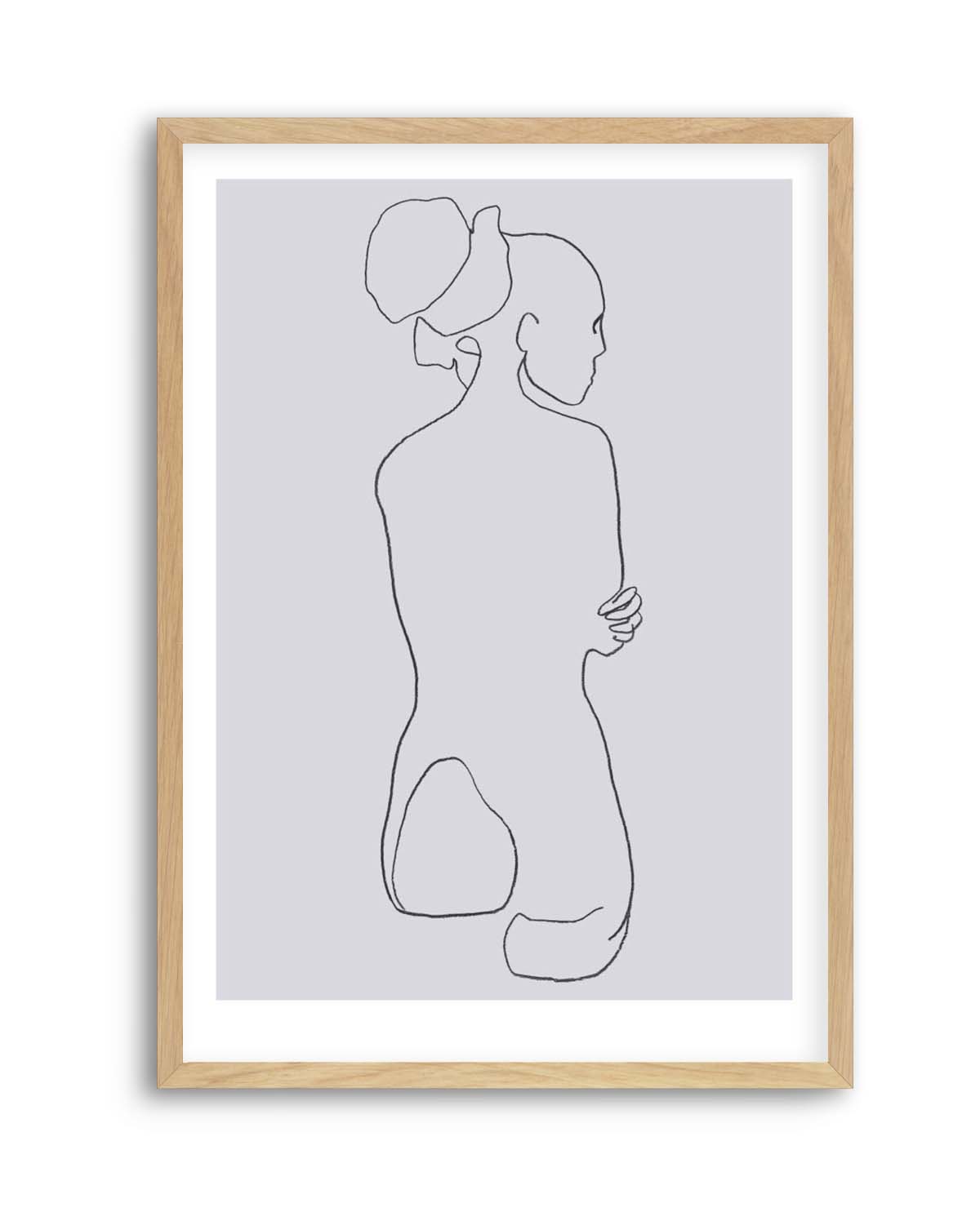 FEMALE LINES l By Jorgen Hansson | Art Print