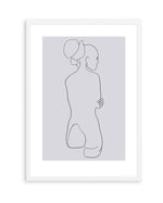 FEMALE LINES l By Jorgen Hansson | Art Print