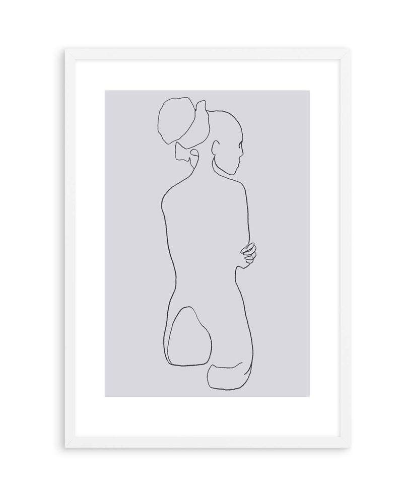 FEMALE LINES l By Jorgen Hansson | Art Print