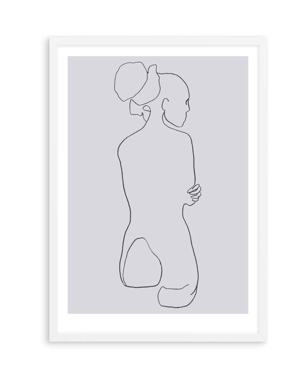 FEMALE LINES l By Jorgen Hansson | Art Print