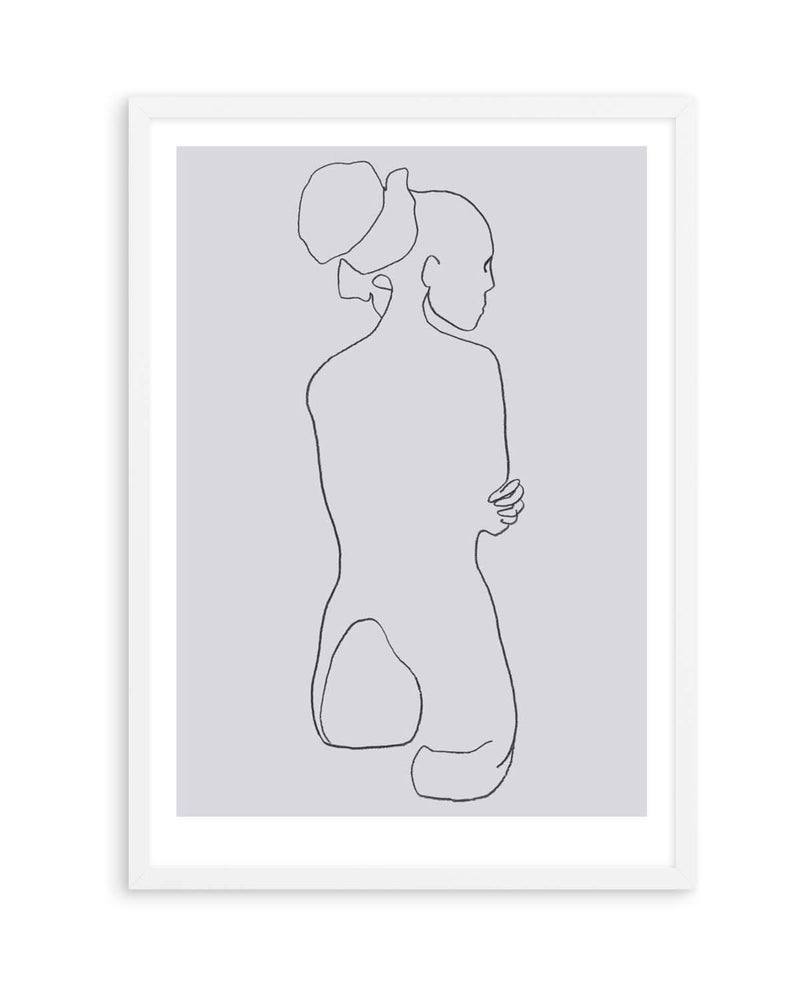 FEMALE LINES l By Jorgen Hansson | Art Print