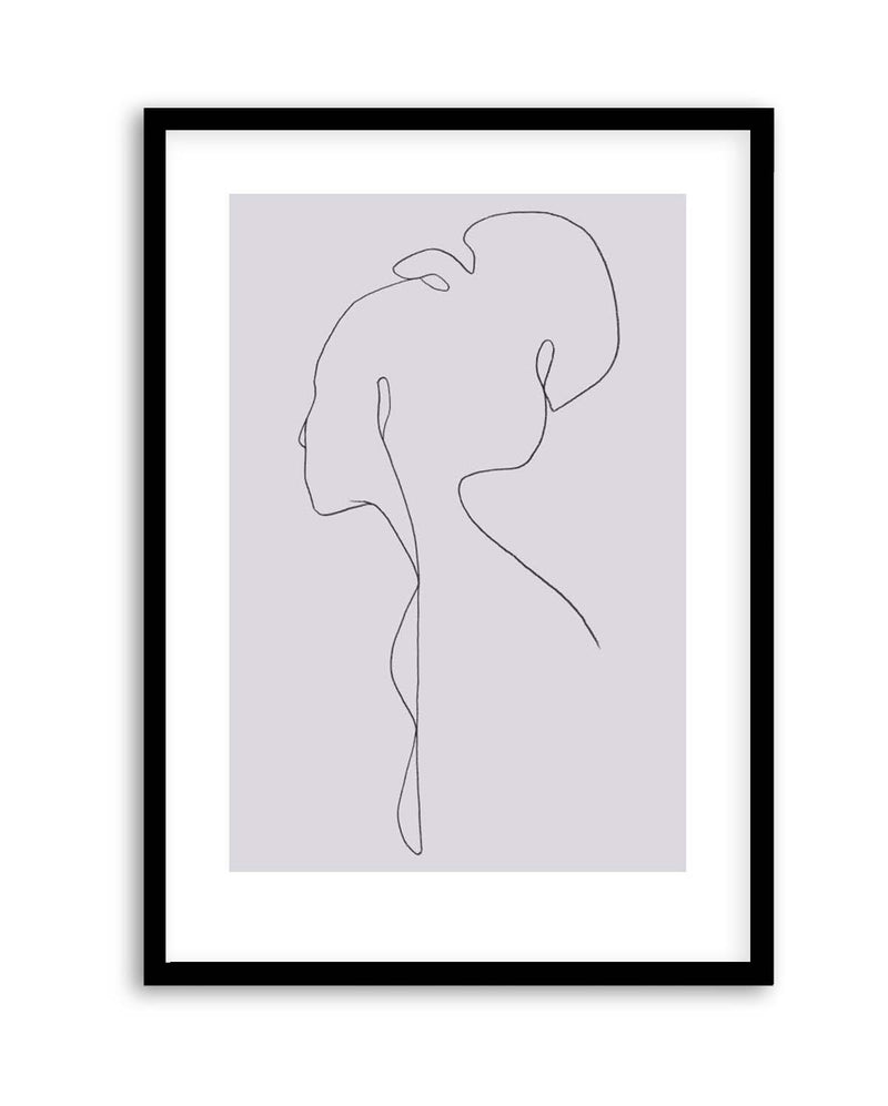 FEMALE LINES lll By Jorgen Hansson | Art Print