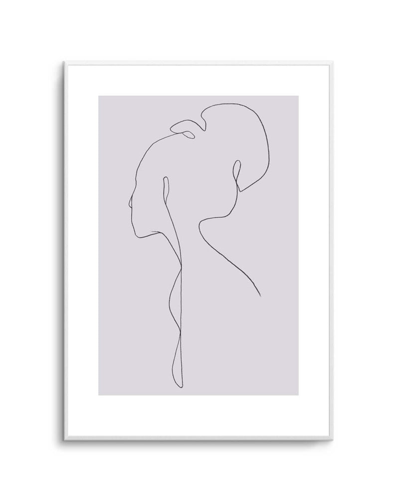 FEMALE LINES lll By Jorgen Hansson | Art Print