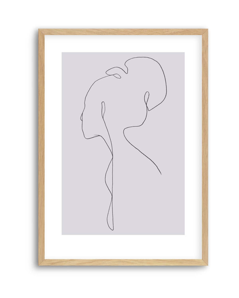 FEMALE LINES lll By Jorgen Hansson | Art Print