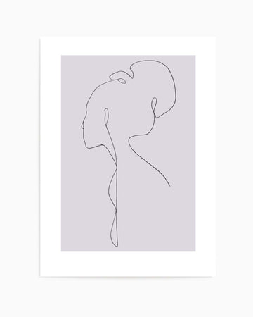 FEMALE LINES lll By Jorgen Hansson | Art Print from Olive et Oriel where you can shop wallpaper and artworks online