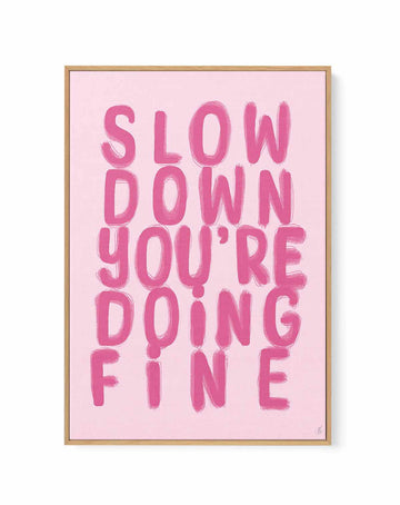 FINE | Framed Canvas Art Print from Olive et Oriel where you can shop wallpaper and artworks online