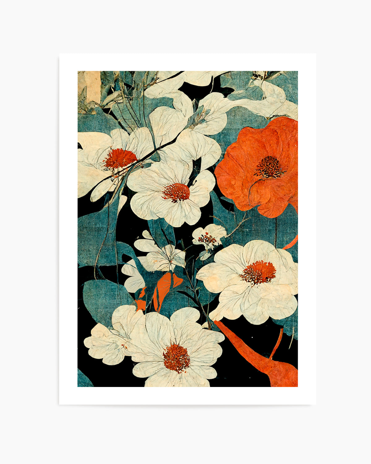 Floral Symphony by Treechild | Art Print