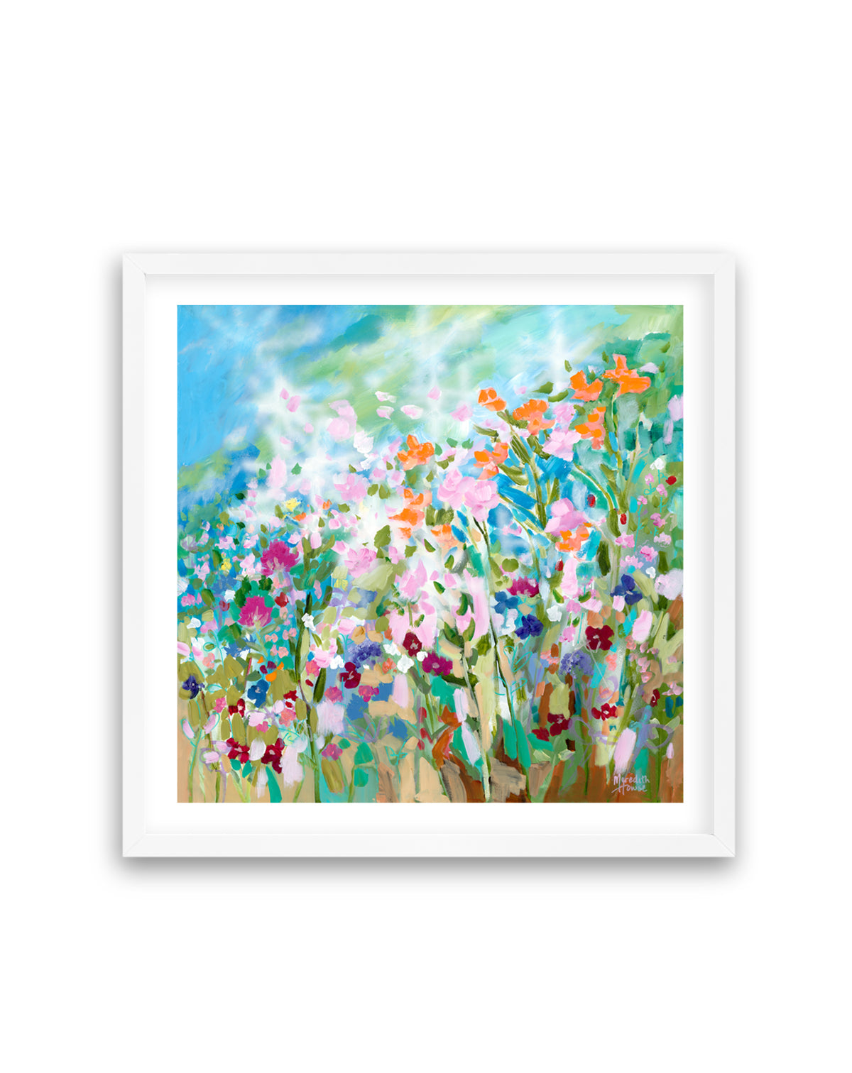 Flower Break Dance by Meredith Howse | Art Print