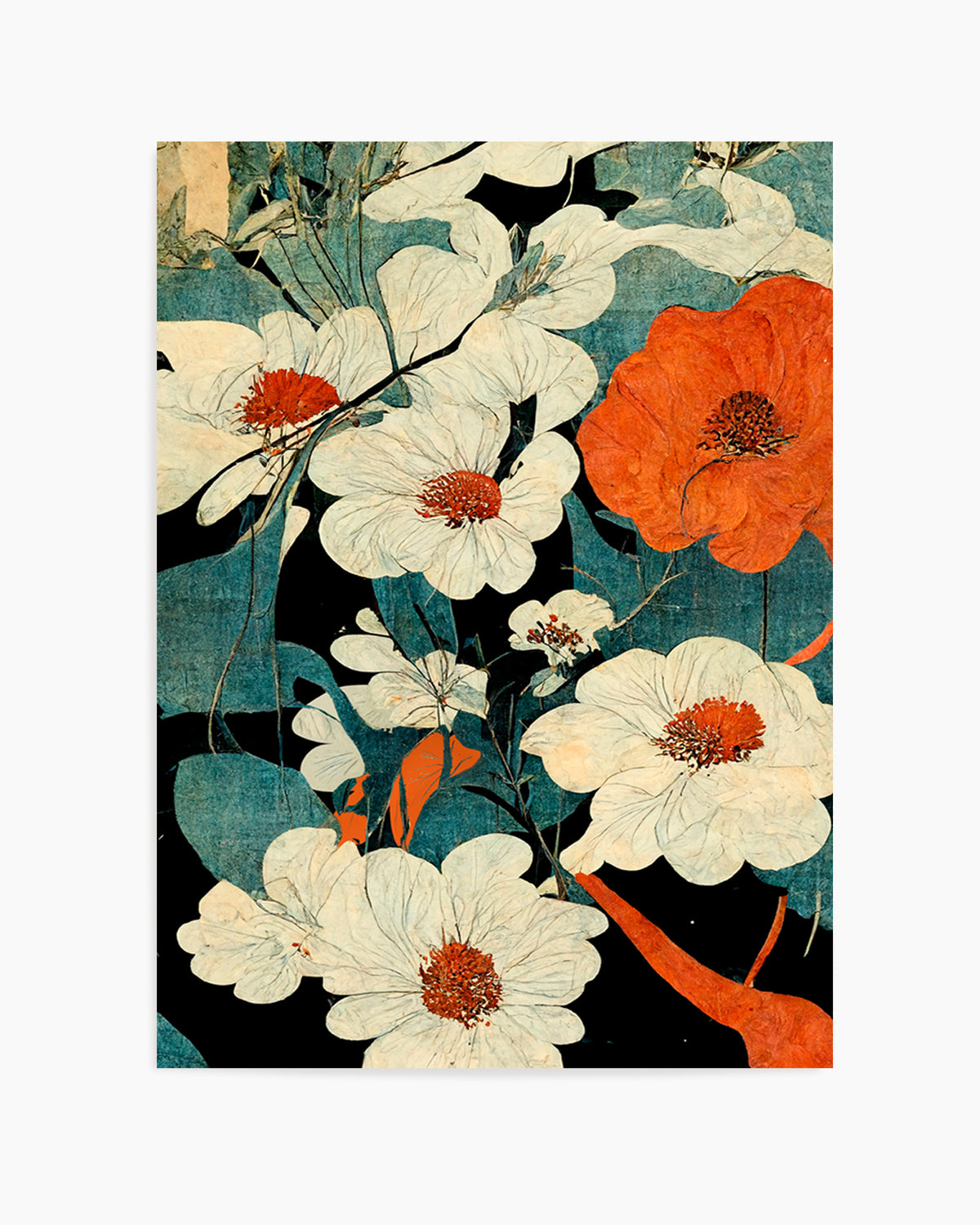 Floral Symphony by Treechild | Art Print