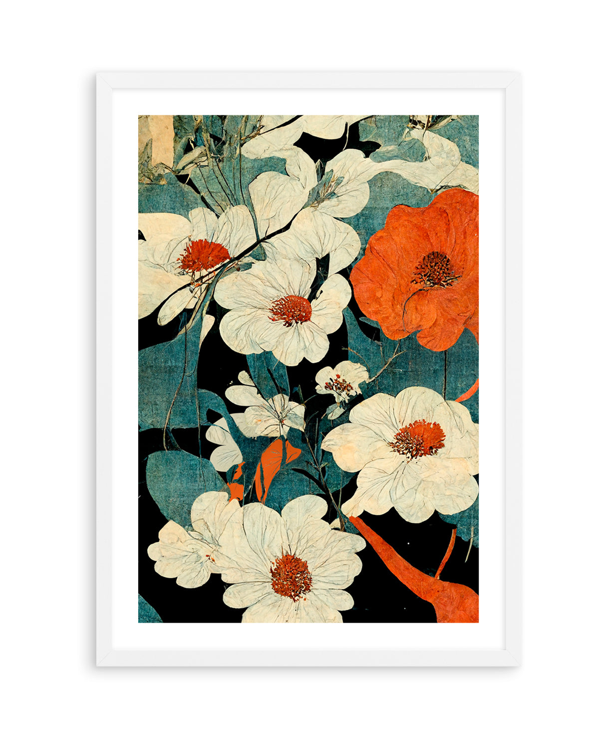 Floral Symphony by Treechild | Art Print