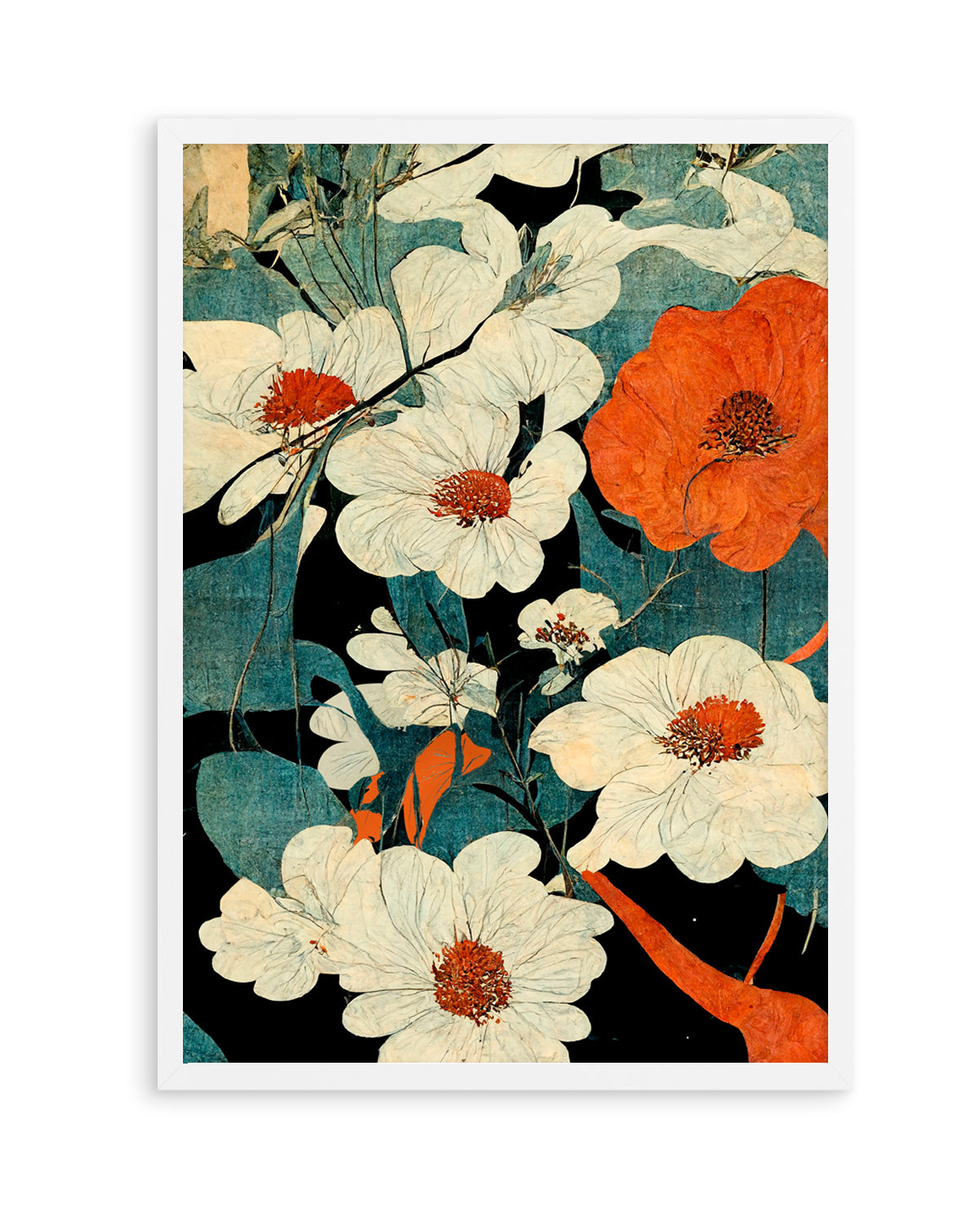 Floral Symphony by Treechild | Art Print