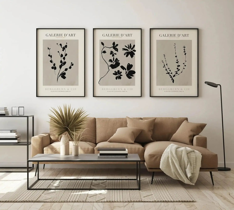 Fleur D'Encre I Art Print-PRINT-Olive et Oriel-Olive et Oriel-Buy-Australian-Art-Prints-Online-with-Olive-et-Oriel-Your-Artwork-Specialists-Austrailia-Decorate-With-Coastal-Photo-Wall-Art-Prints-From-Our-Beach-House-Artwork-Collection-Fine-Poster-and-Framed-Artwork
