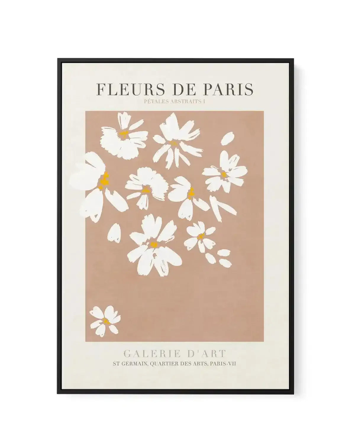 Fleurs De Paris I | Framed Canvas-CANVAS-You can shop wall art online with Olive et Oriel for everything from abstract art to fun kids wall art. Our beautiful modern art prints and canvas art are available from large canvas prints to wall art paintings and our proudly Australian artwork collection offers only the highest quality framed large wall art and canvas art Australia - You can buy fashion photography prints or Hampton print posters and paintings on canvas from Olive et Oriel and have the