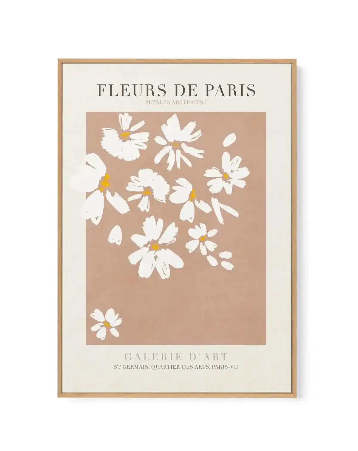 Fleurs De Paris I | Framed Canvas-CANVAS-You can shop wall art online with Olive et Oriel for everything from abstract art to fun kids wall art. Our beautiful modern art prints and canvas art are available from large canvas prints to wall art paintings and our proudly Australian artwork collection offers only the highest quality framed large wall art and canvas art Australia - You can buy fashion photography prints or Hampton print posters and paintings on canvas from Olive et Oriel and have the
